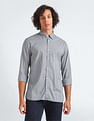 Tommy Hilfiger Textured Gingham Flex Slim Shirt
