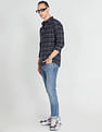 Flying Machine Tartan Check Dobby Shirt