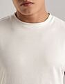 Calvin Klein Solid Regular-Fit Cotton T-Shirt