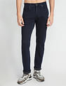 Flying Machine Freddie Slim Straight Fit Dark Wash Jeans