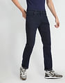 Flying Machine Freddie Slim Straight Fit Dark Wash Jeans