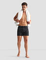 USPA Innerwear Printed Cotton OEX09 Boxers - Pack Of 2