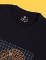 Flying Machine Graphic Print Cotton T-Shirt