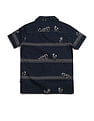 U.S. Polo Assn. Kids Boys All Over Printed Regular Fit Shirt