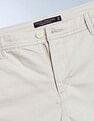 Flying Machine Solid Mid Rise Straight Fit Trousers