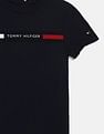 Tommy Hilfiger Kids Boys Logo Regular-Fit Cotton T-Shirt