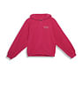 Tommy Hilfiger Kids Girls Back Logo Hooded Sweatshirt