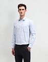 Arrow Solid Manhattan Slim Fit Shirt