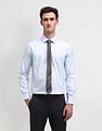 Arrow Solid Manhattan Slim Fit Shirt
